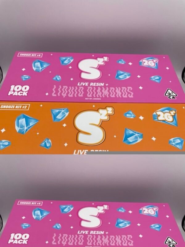 SNOOZE 2G DISPOSABLE - LIVE RESIN + LIQUID DIAMONDS - Image 3