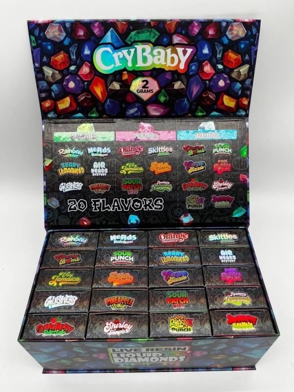 CRYBABY 2G DISPOSABLE LIVE RESIN+ LIQUID DIAMONDS - Image 3