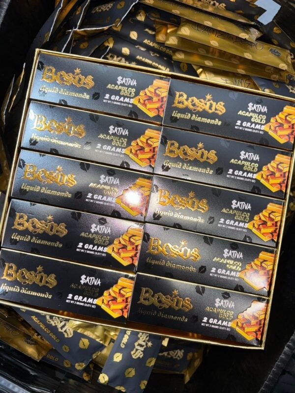 Besos 2G Disposable Acapulco Gold Edition - Image 2