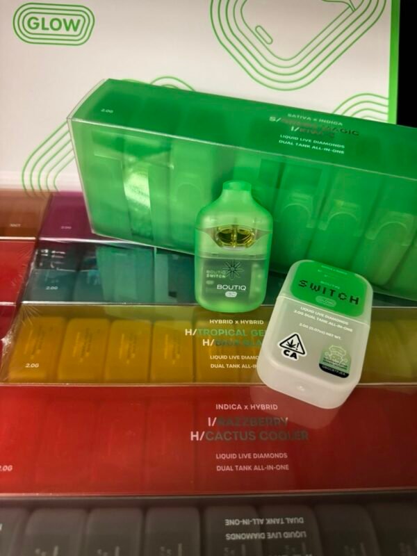 boutiq switch v4 glow edition 2g disposable